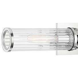 Image3 of Malone 22 1/4" Wide Polished Nickel 2-Light Bath Light more views