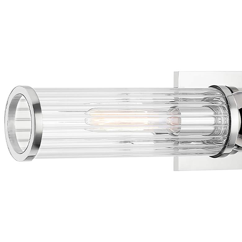 Image 3 Malone 22 1/4" Wide Polished Nickel 2-Light Bath Light more views