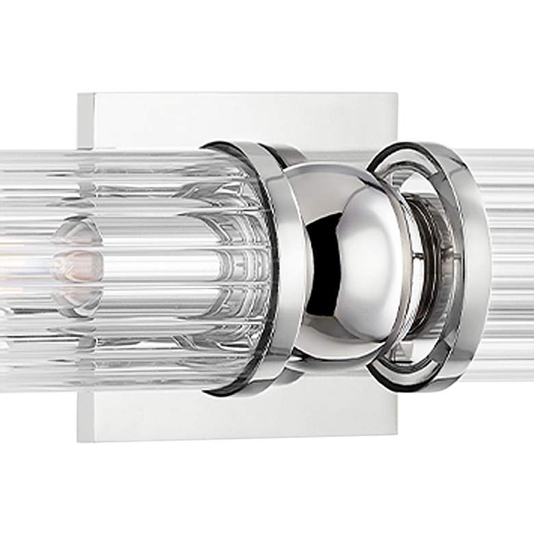 Image 4 Malone 22 1/4" Wide Polished Nickel 2-Light Bath Light more views