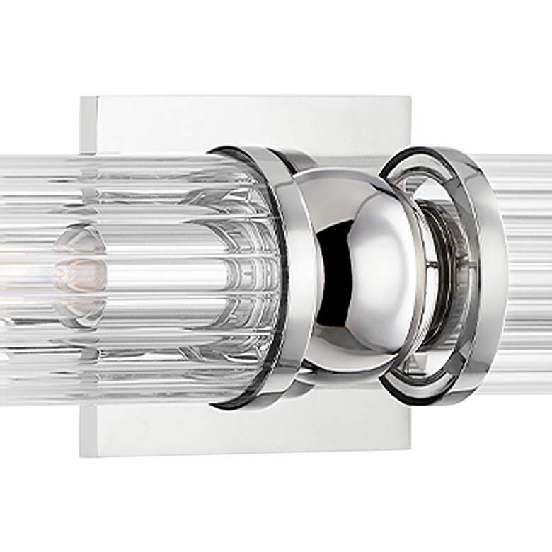 Image 4 Malone 22 1/4 inch Wide Polished Nickel 2-Light Bath Light more views