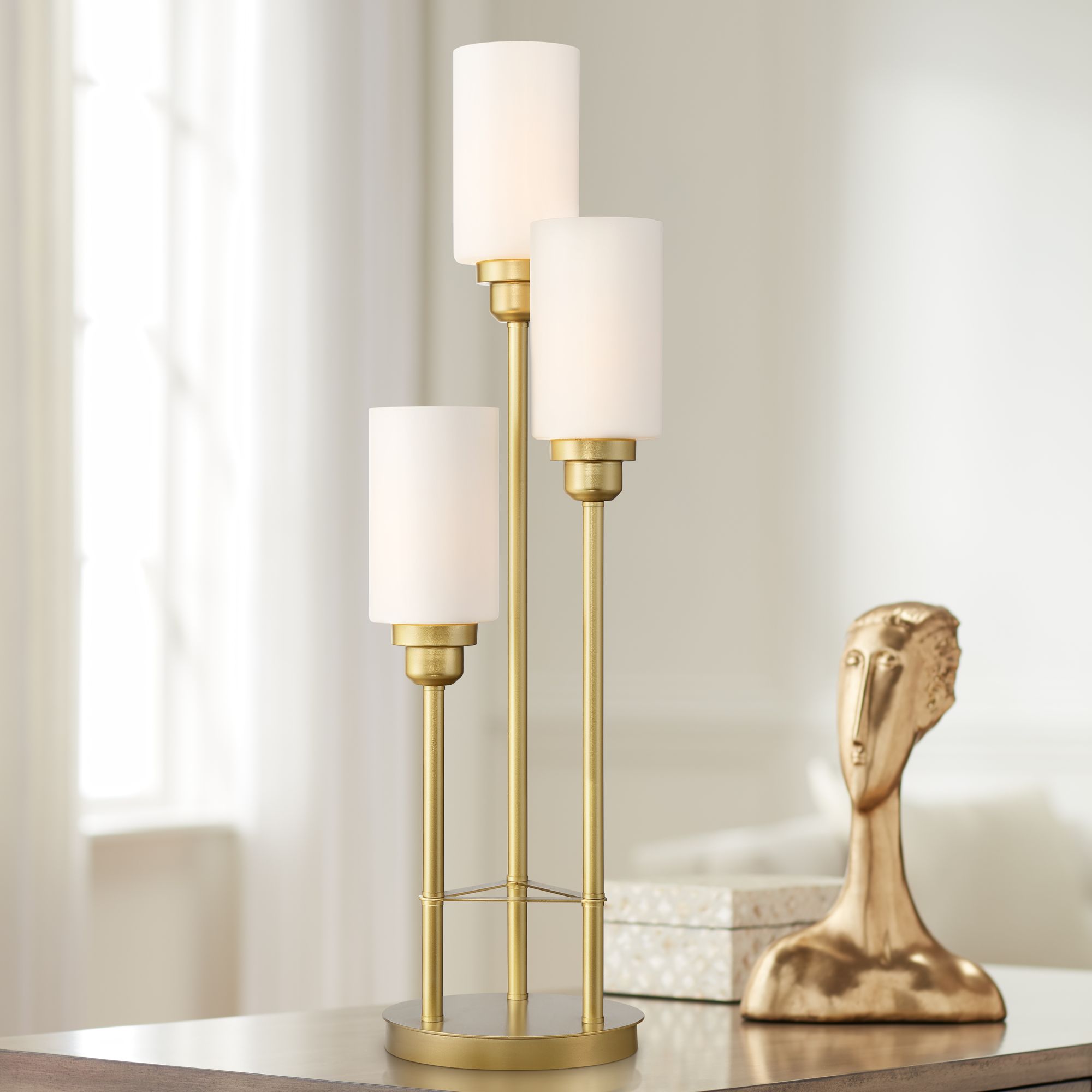 table lamps for console table