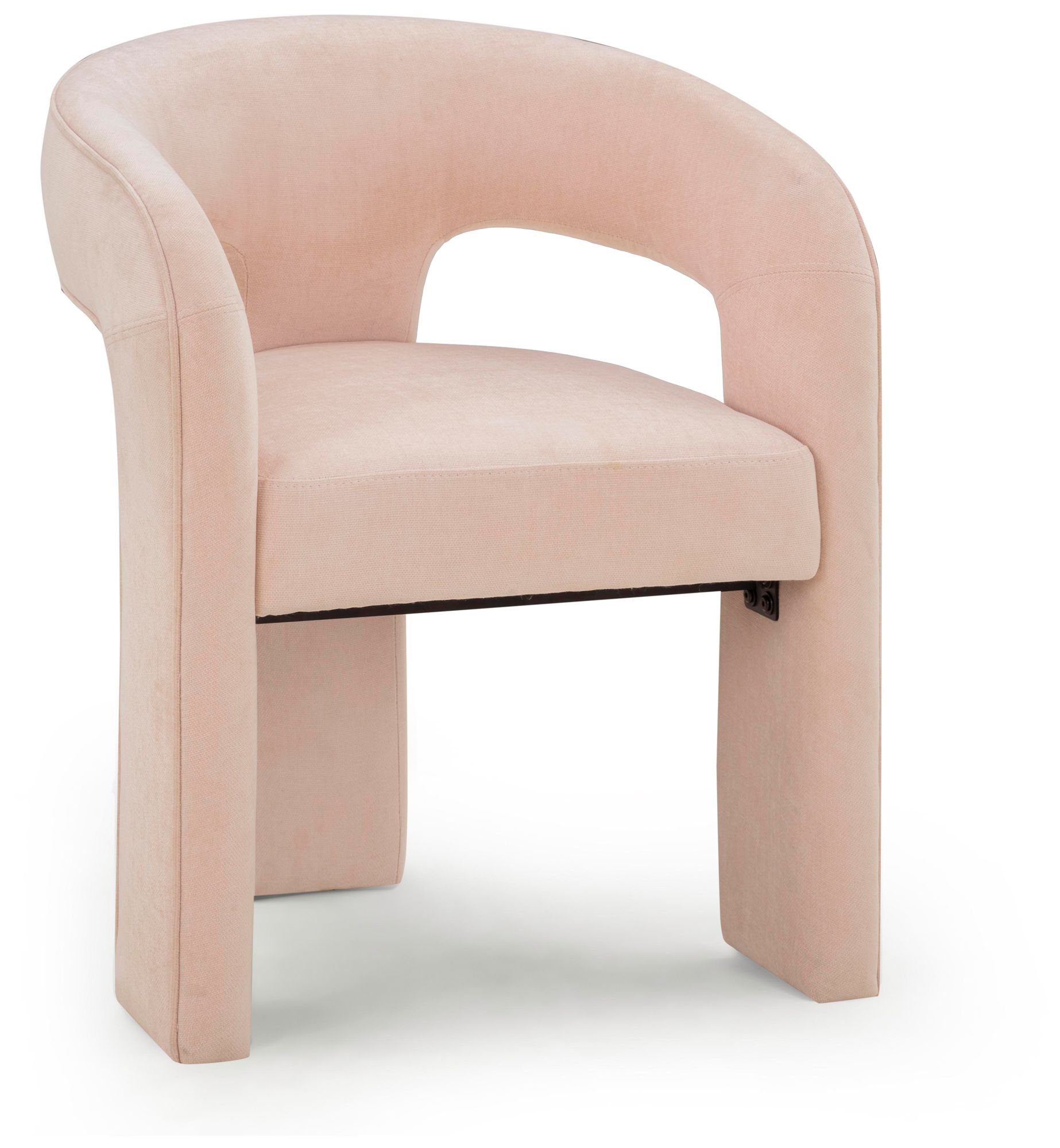 Thumbnail2 of Malone Blush Perfomance Fabric Dining Chair more views