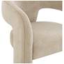 6_Malone Taupe Performance Chenille Stool more views