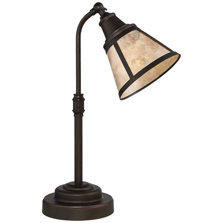 Image 6 Malta Satin Bronze Adjustable Desk Lamps Set of 2 more views