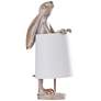 Thumbnail1 of Malta Standing Rabbit 23" High Light Copper Accent Table Lamp
