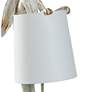 5_Malta Standing Rabbit 23" High Light Copper Bunny Accent Table Lamp more views
