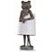 Malta The Frog 23" Dark Sage and Aged Copper Frog Accent Table Lamp