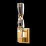 7_Mamadim LED 3CCT 1-Light 2"x2" Carved Crystal Aged Brass Wall Sco more views