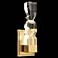 Mamadim LED 3CCT 1-Light 3"x3" Carved Crystal Aged Brass Wall Sco