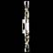 Mamadim LED 3CCT 2-Light 2"x2" Carved Crystals Nickel Duo Wall Sc