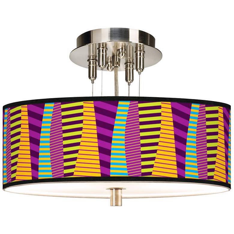 Image 1 Mambo Giclee 14 inch Wide Ceiling Light