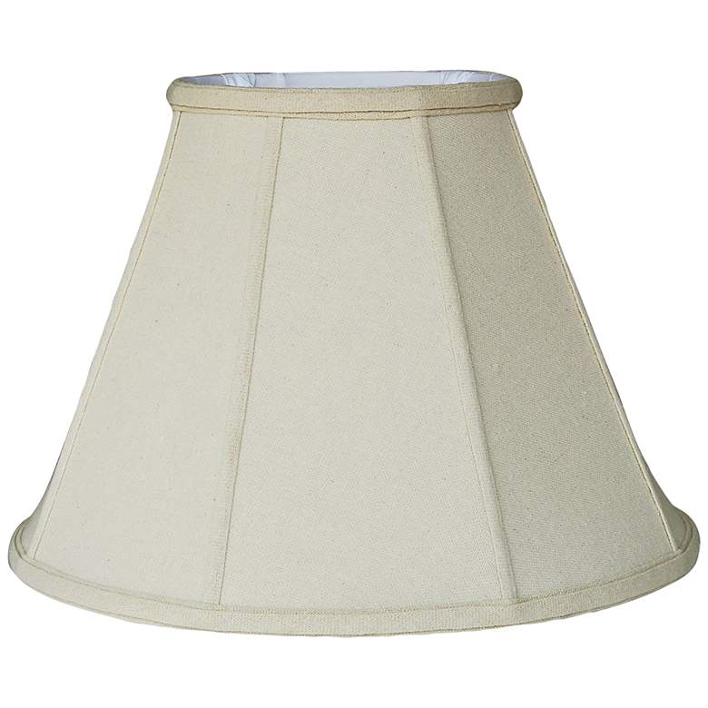 Image 1 Mamoru Off-White Linen Empire Shade 9x18x13x13 (Spider)