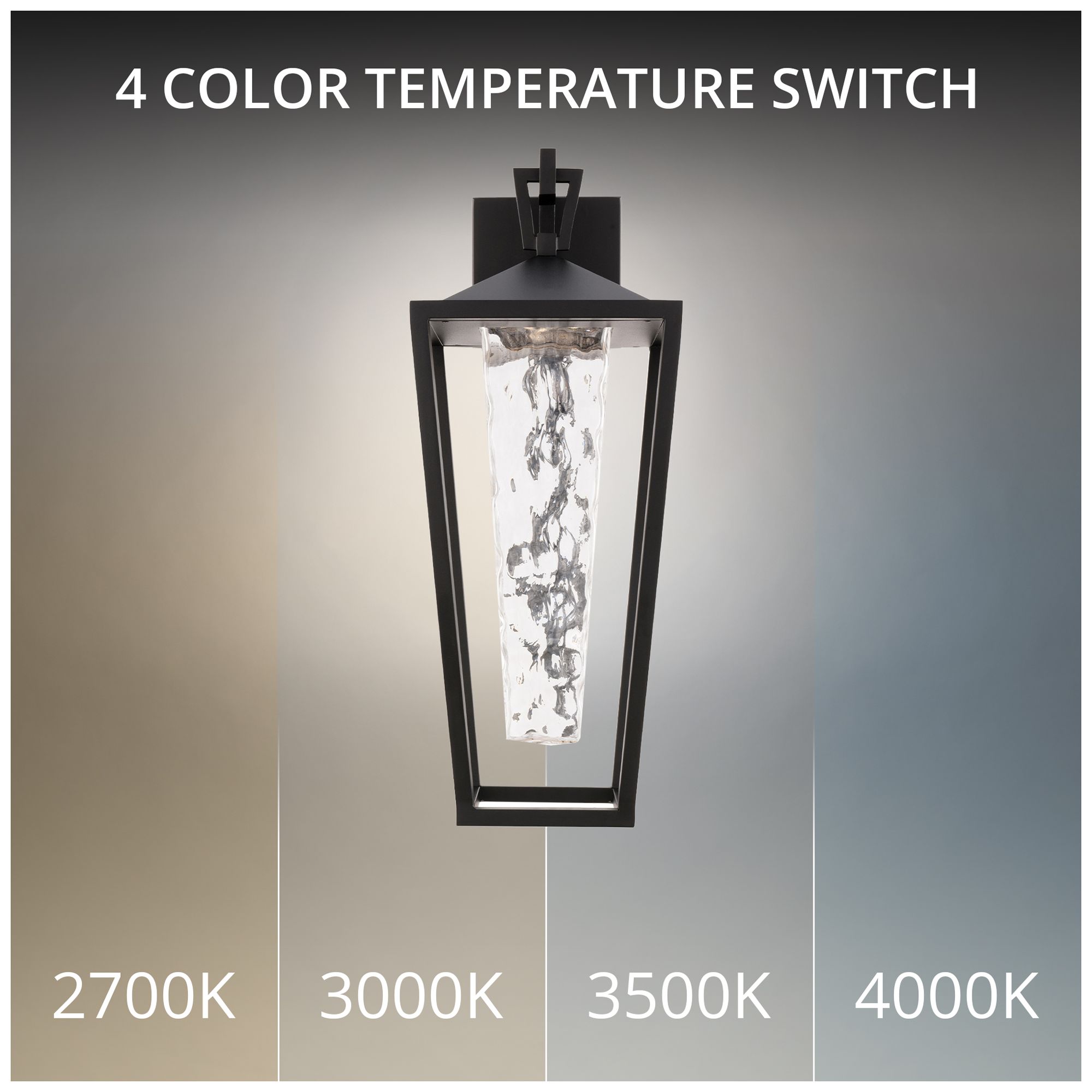 Image 3 Manchester 25"H x 9.5"W 1-Light Outdoor Wall Light in Black more views