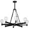 Manchester 36" Wide Oil-Rubbed Bronze 8-Light Chandelier
