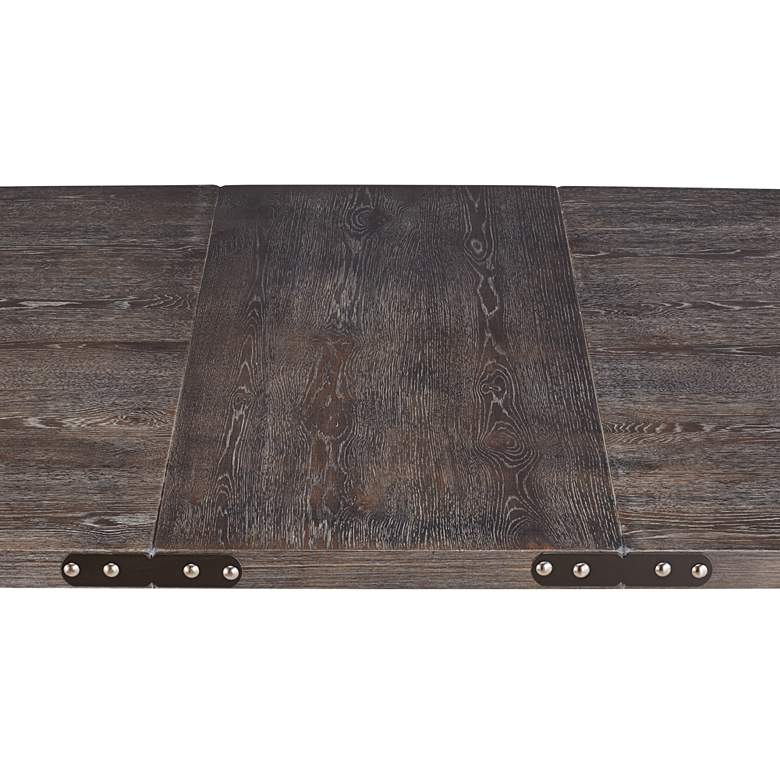 Image 5 Manchester 88" Wide Grey Dining Table more views