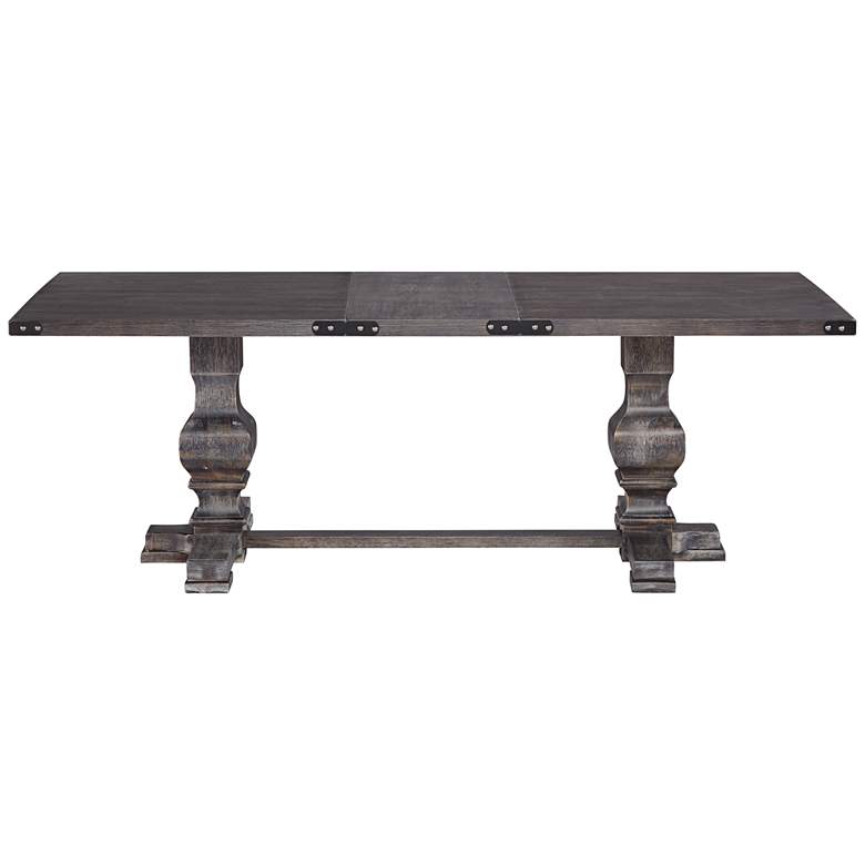 Image 7 Manchester 88 inch Wide Grey Dining Table more views