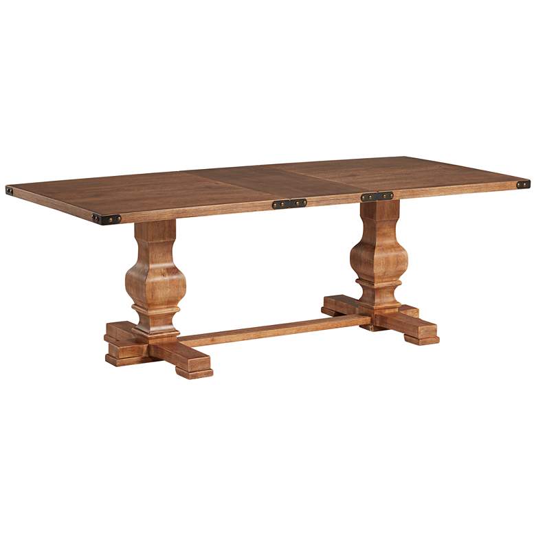 Image 3 Manchester 88 inch Wide Oak Dining Table