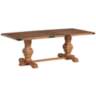 Manchester 88" Wide Oak Dining Table