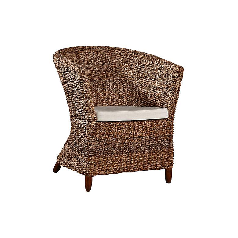 Image 1 Mandalay Natural Woven Seagrass Club Chair