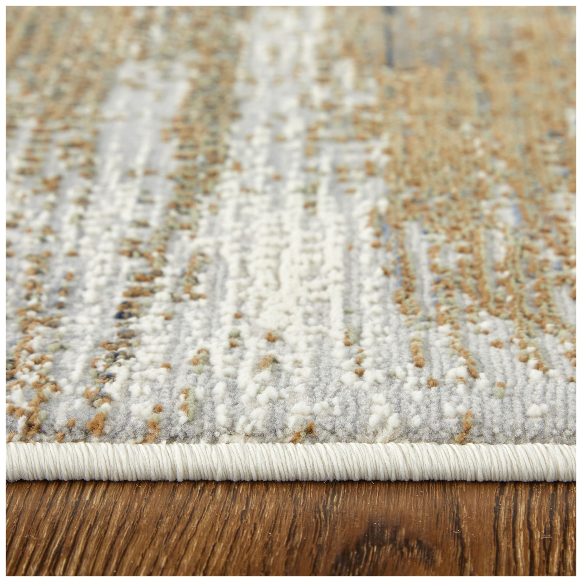 Mandana Abstract Indoor Brown Area Rug 39LYF 7'-9" x 10'