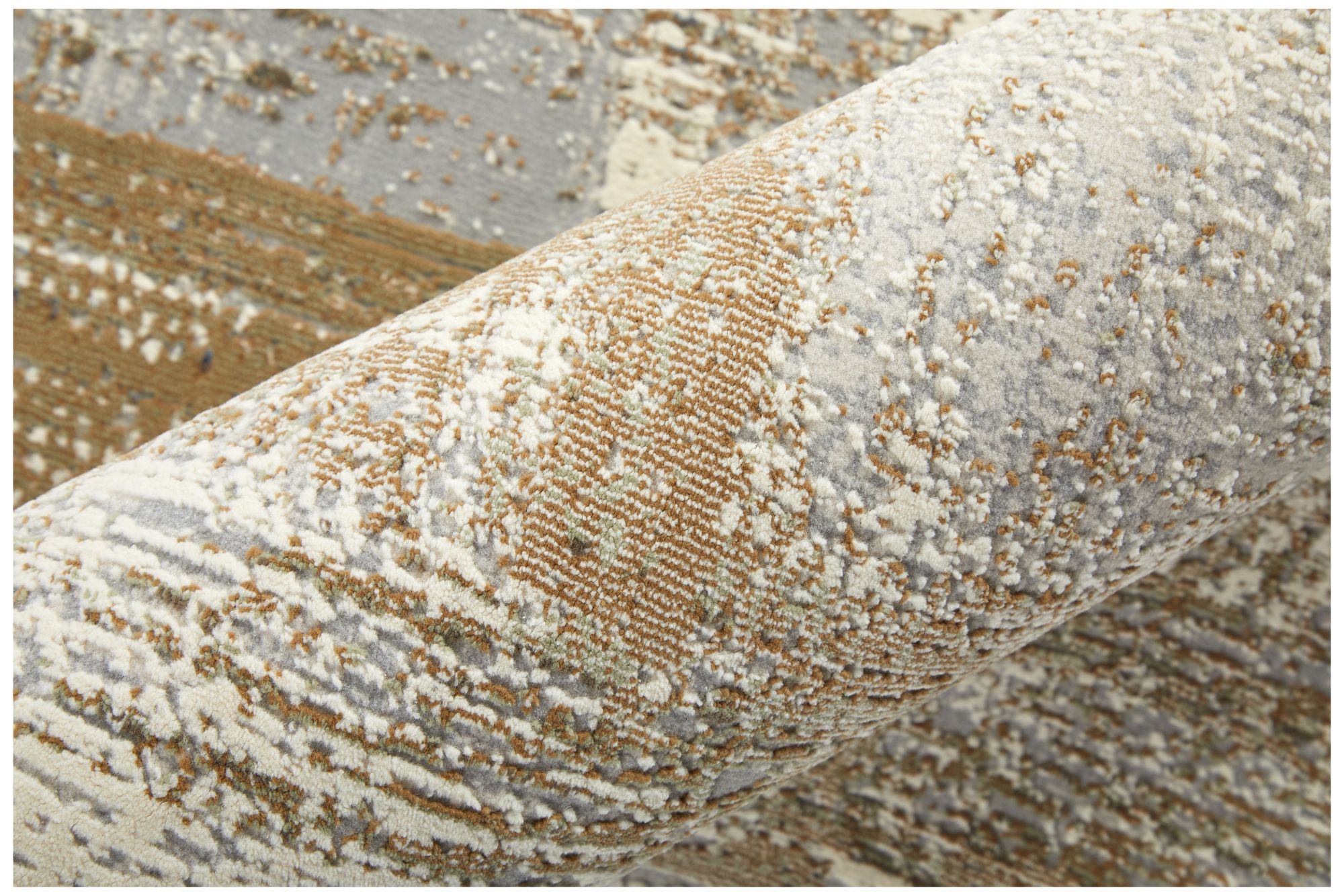 Image 7 Mandana Abstract Indoor Brown Area Rug 39LYF 8'-2" x 11'-6" more views