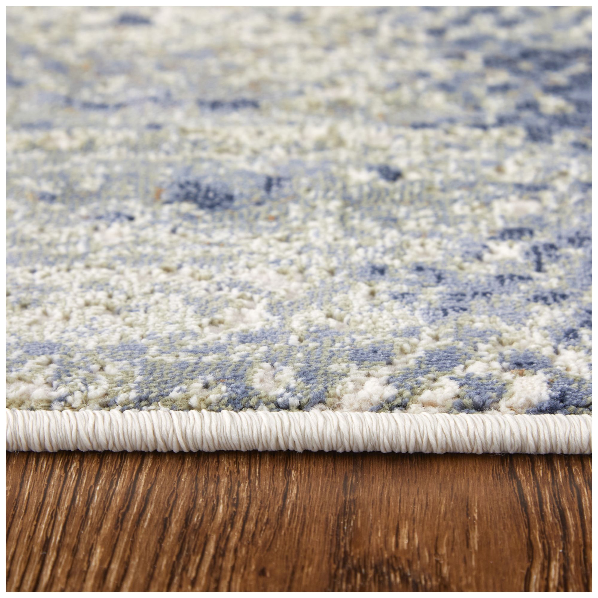 Mandana Abstract Indoor Ivory Area Rug 39LZF 8'-2" x 11'-6"