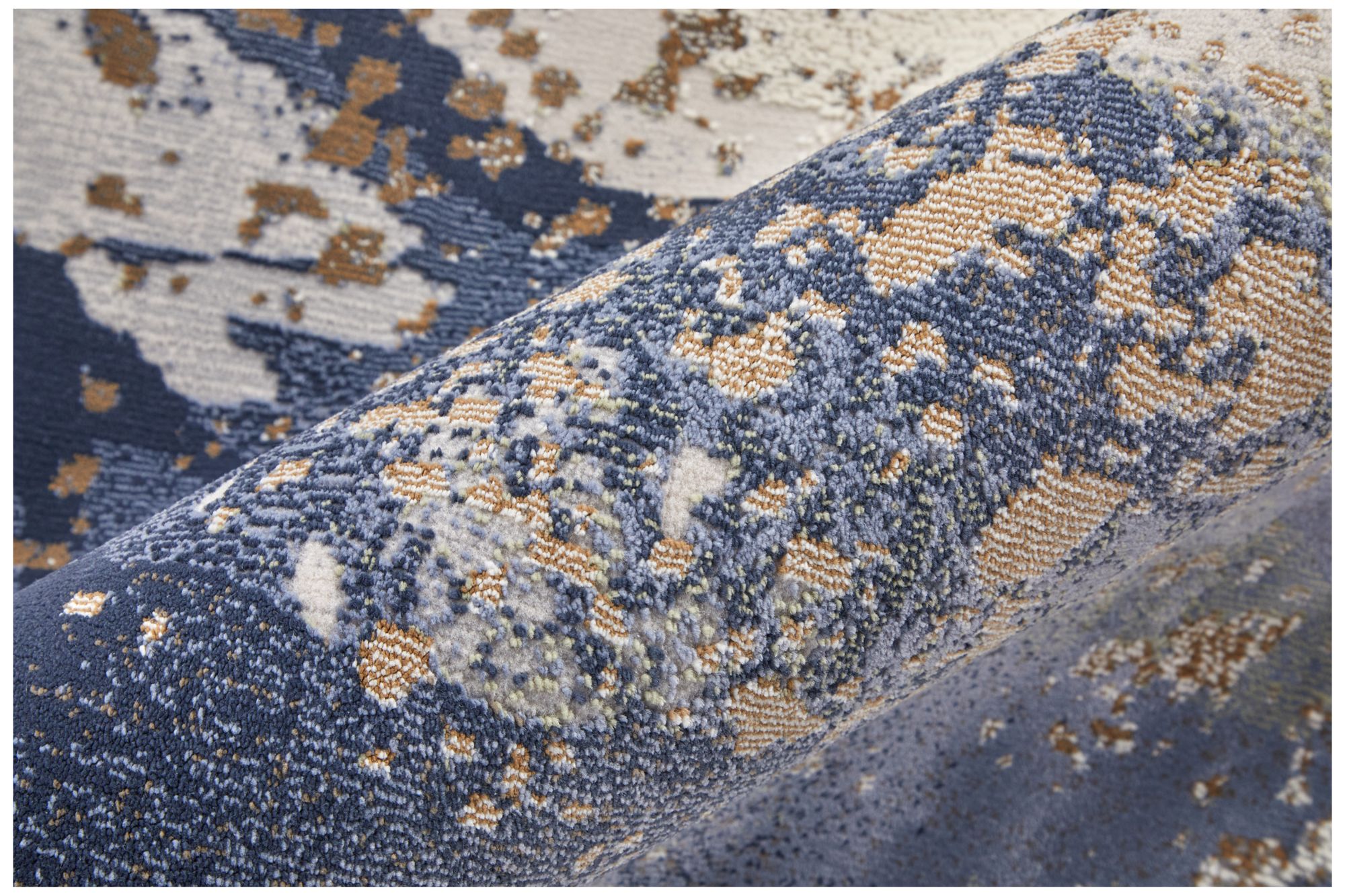 Image 7 Mandana Abstract Indoor Ivory Area Rug 39M0F 7'-9" x 10' more views