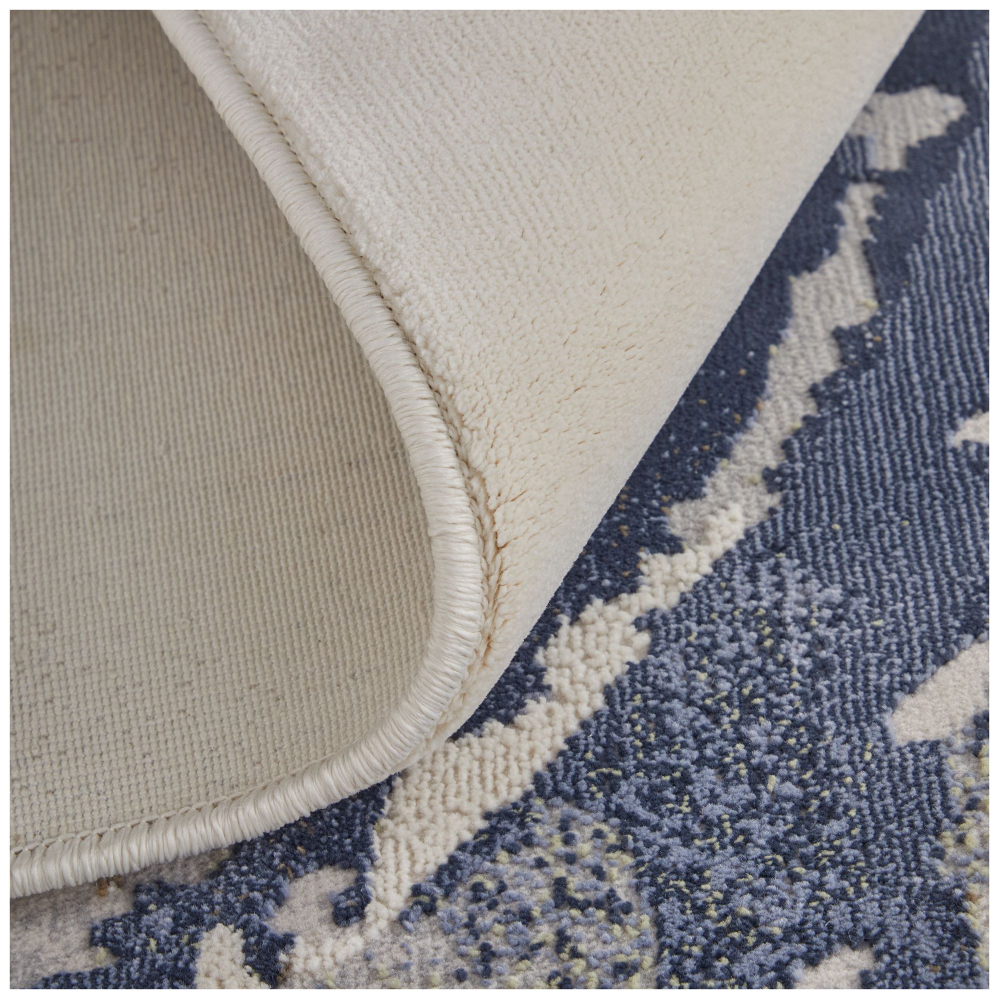 Mandana Abstract Indoor Ivory Area Rug 39M0F 7'-9" x 10'
