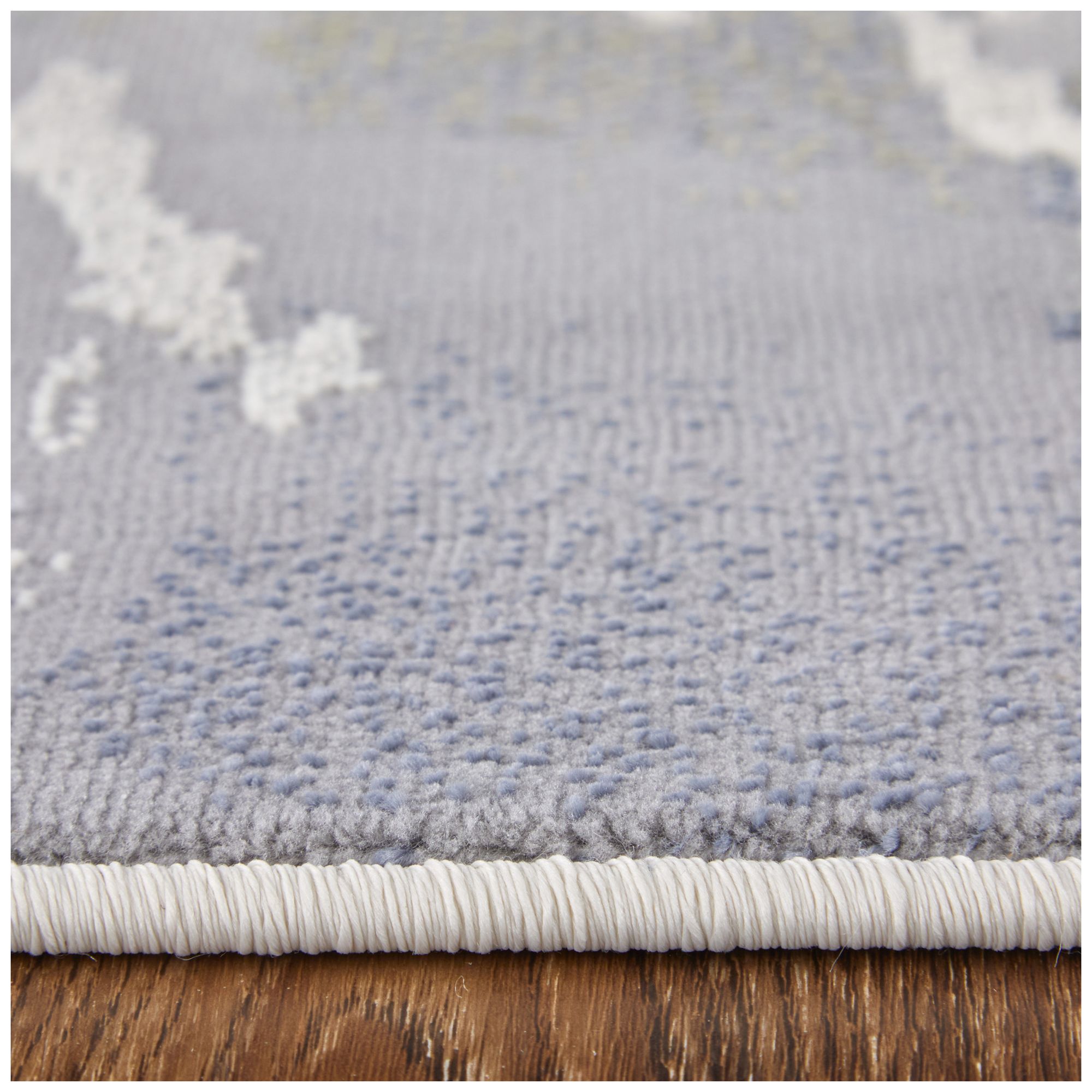 Mandana Abstract Indoor Ivory Area Rug 39M0F 7'-9" x 10'