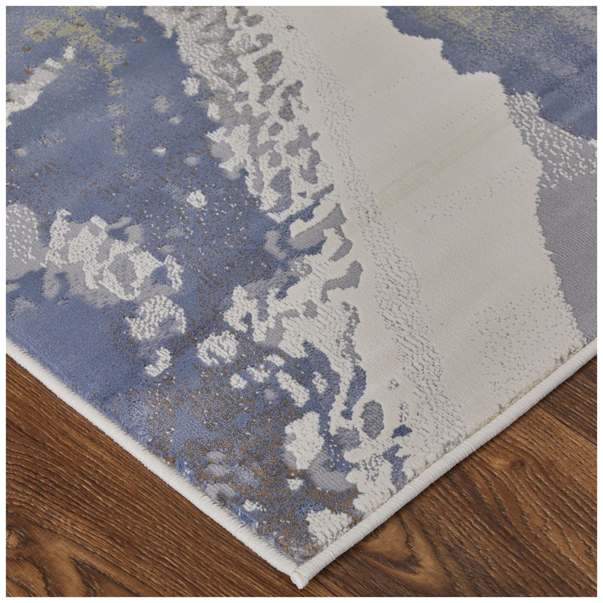Image 4 Mandana Abstract Indoor Ivory Area Rug 39M0F 8'-2" x 11'-6" more views