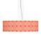 Mandarin Giclee 24" Wide 4-Light Pendant Chandelier