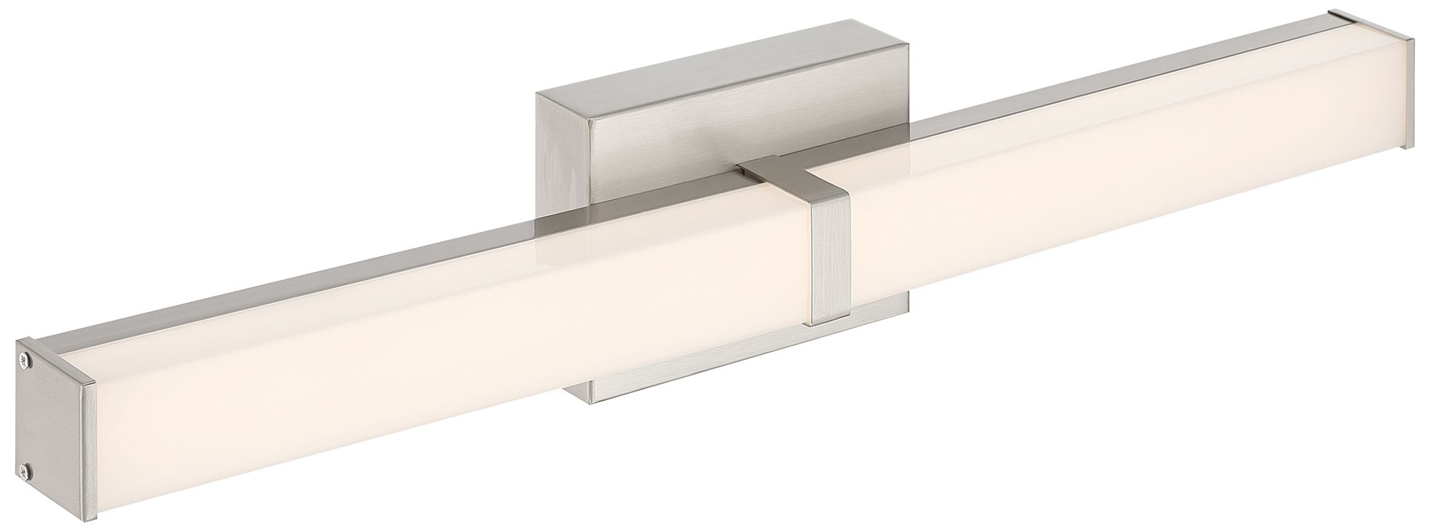 Image 2 Mandi 24" Wide Brushed Steel LED Bath/Vanity more views