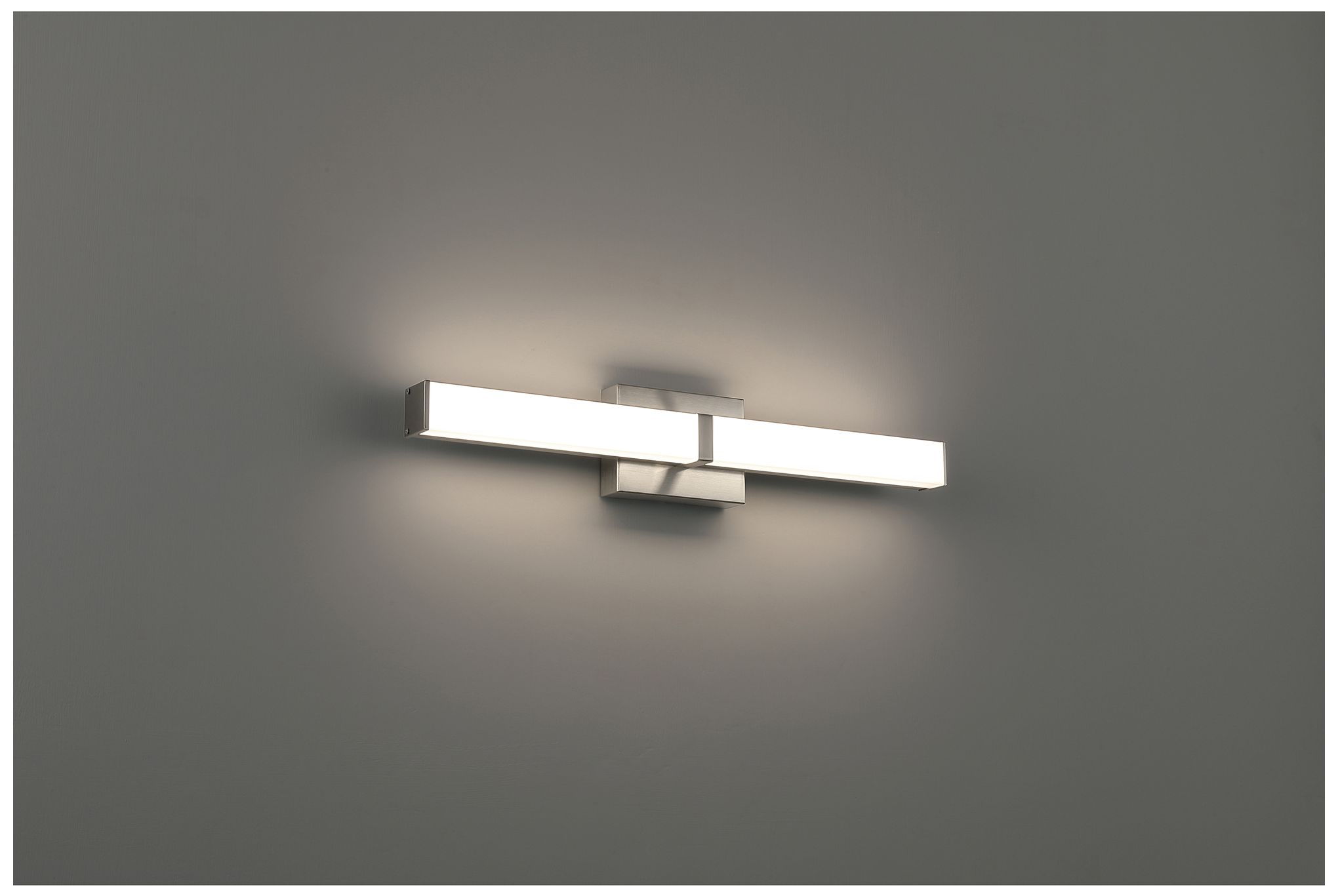 Image 3 Mandi 24" Wide Brushed Steel LED Bath/Vanity more views
