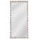 Mandith White-Washed 36" x 76" Rectangular Floor Mirror