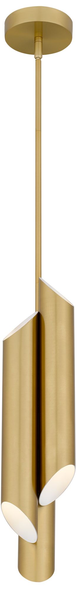 Image 5 Manelis Integrated LED Brushed Gold Mini Pendant Light more views