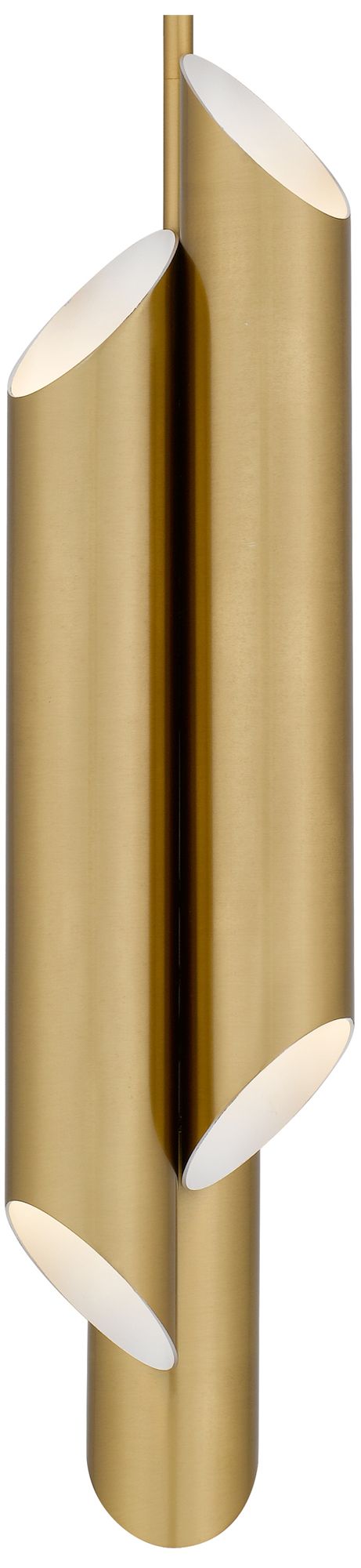 Image 6 Manelis Integrated LED Brushed Gold Mini Pendant Light more views