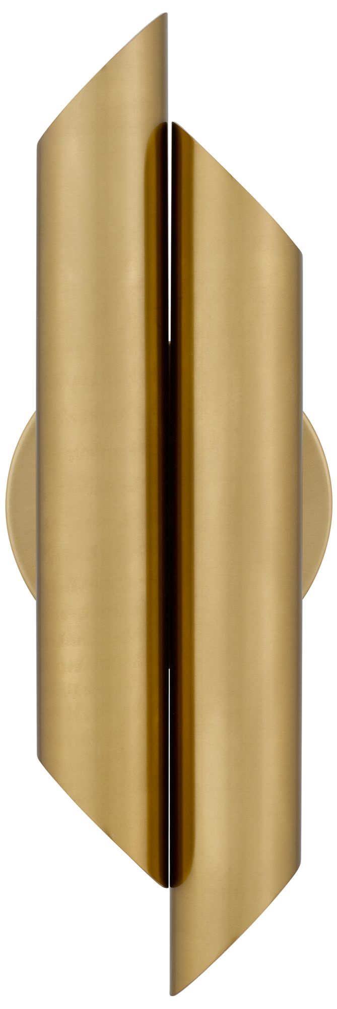 Image 4 Manelis Integrated LED Brushed Gold Wall Sconce more views