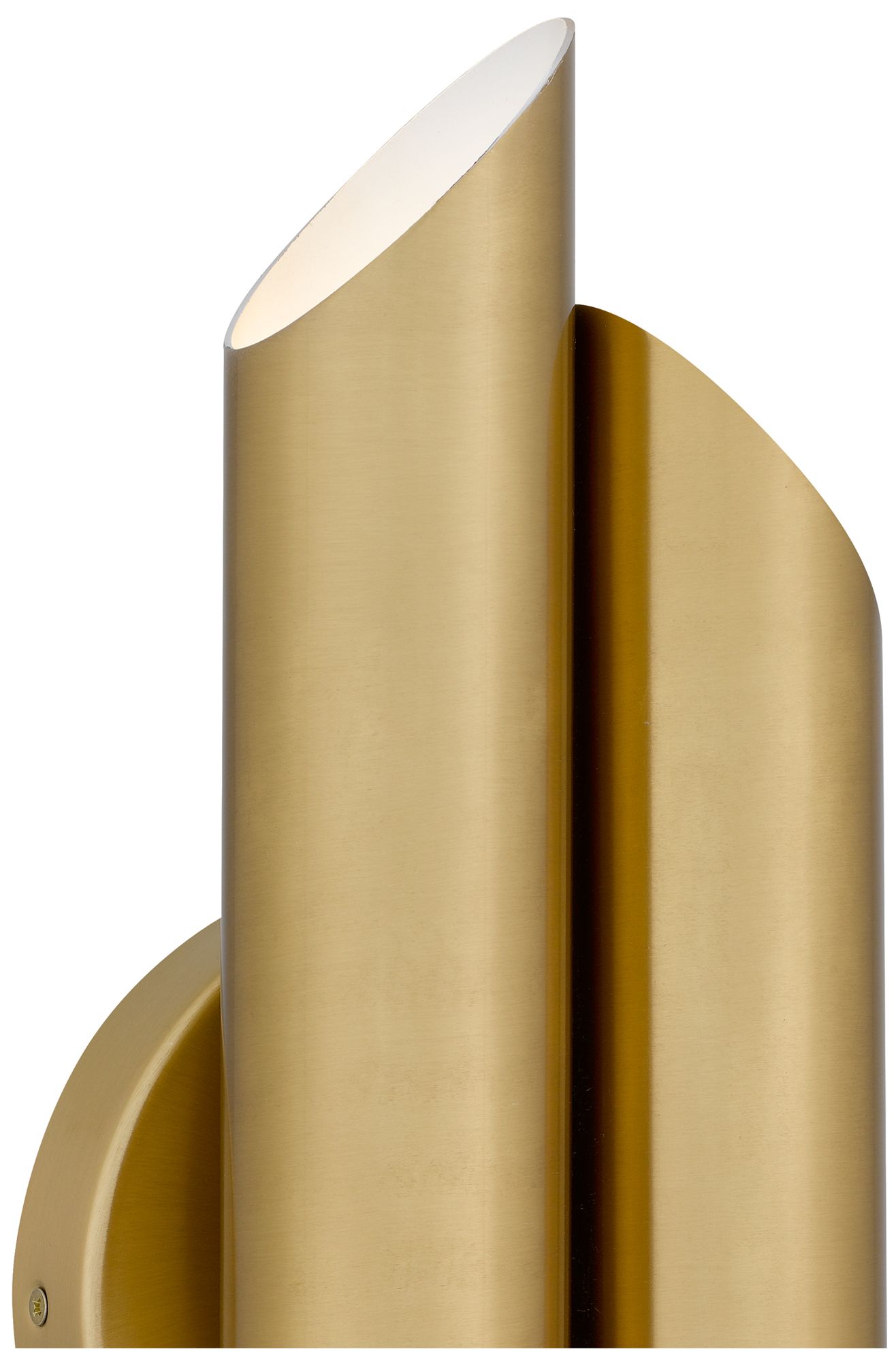 Image 6 Manelis Integrated LED Brushed Gold Wall Sconce more views