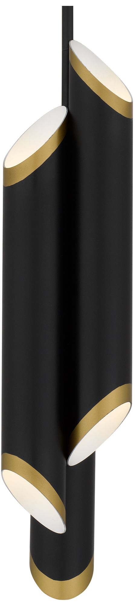 Image 6 Manelis Integrated LED Matte Black Mini Pendant Light more views