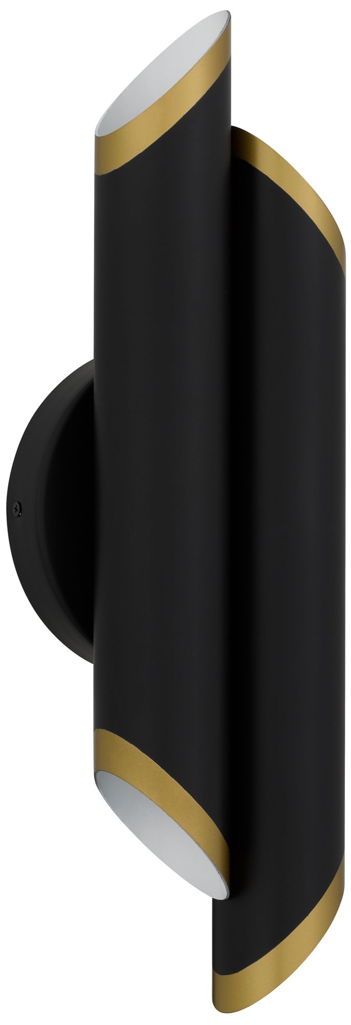 Image 3 Manelis Integrated LED Matte Black Wall Sconce more views