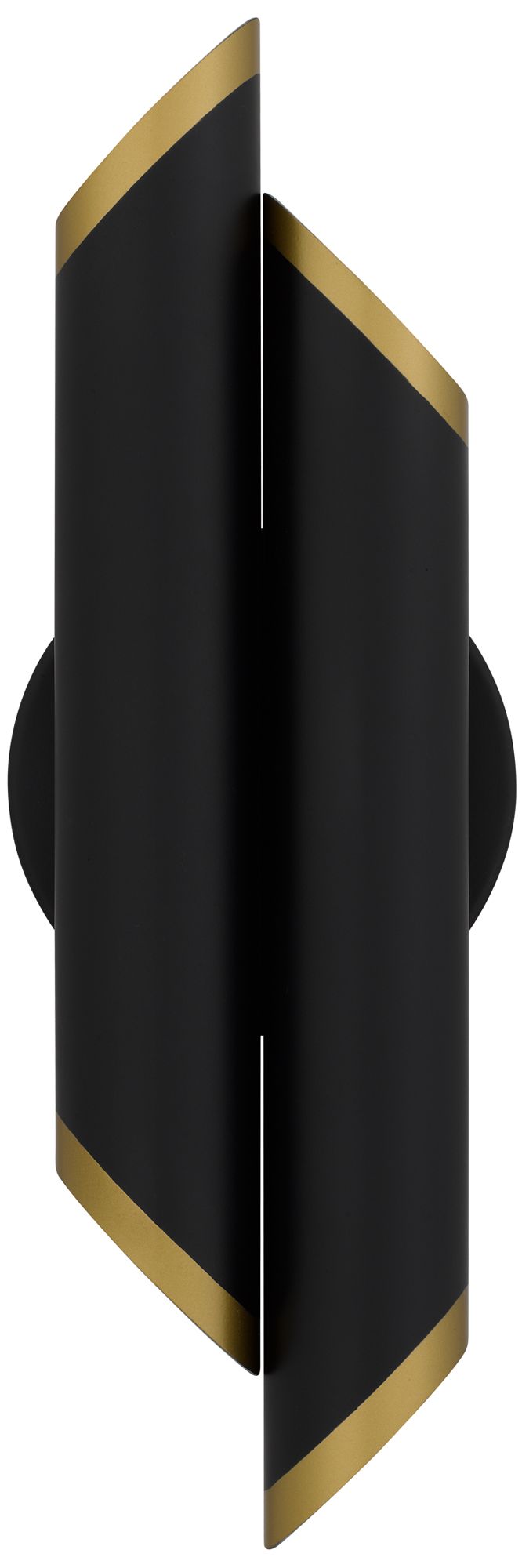 Image 4 Manelis Integrated LED Matte Black Wall Sconce more views