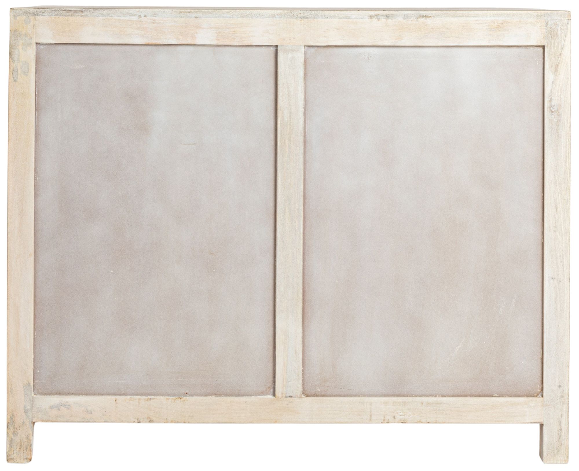 Image 6 Mango Wood & Cane 2-Door Accent Cabinet more views