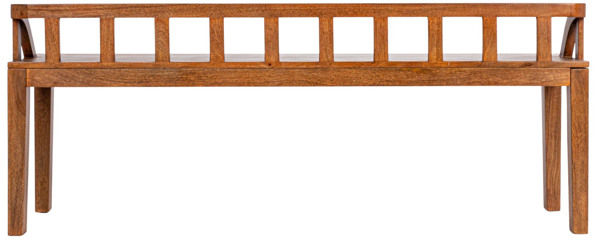 Image 6 Mango Wood Bench, Natural more views