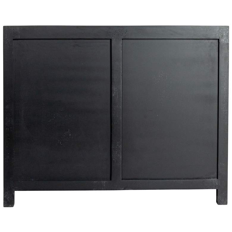 Image 6 Mango Wood & Cane 2-Door Accent Cabinet more views