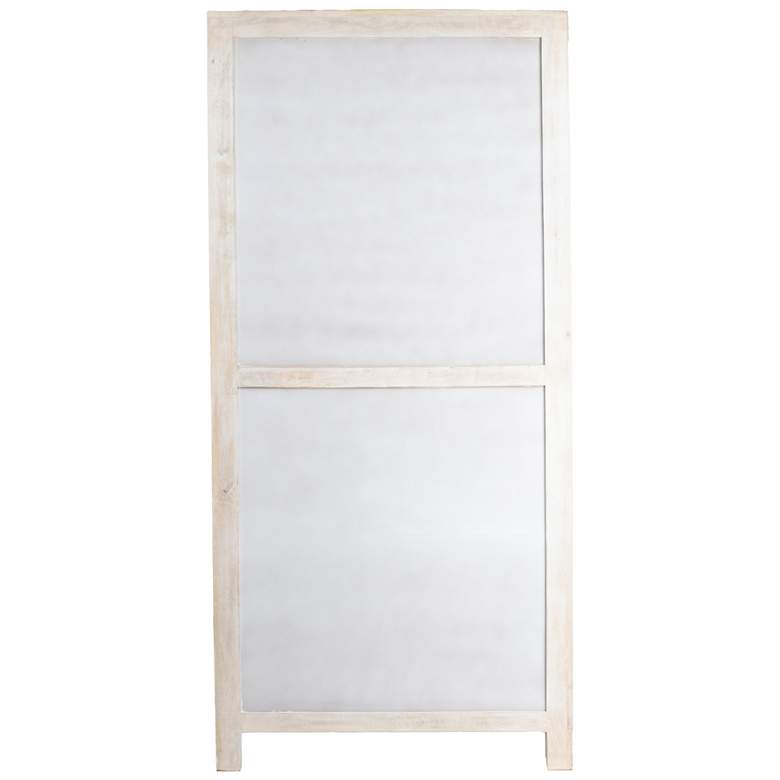 Image 6 Mango Wood & Cane 2-Door Curio Cabinet more views