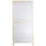 6_Mango Wood & Cane 2-Door Curio Cabinet more views