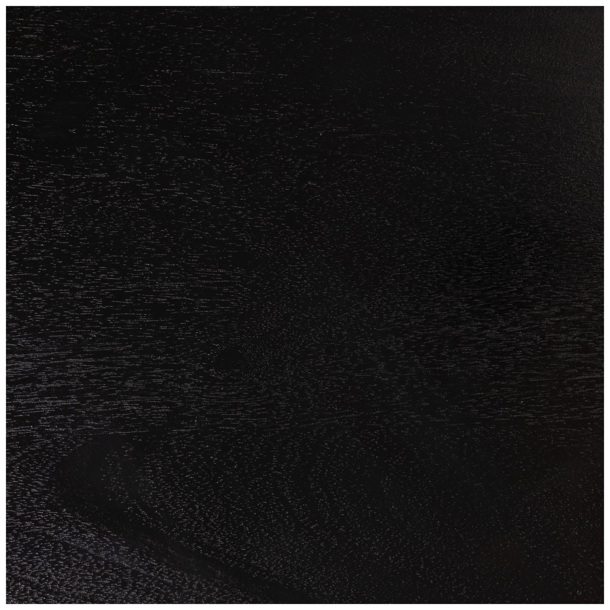 Mango Wood Waterfall Desk with 3 Drawers, Black