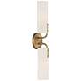2_Manhasset 23 1/2" High Old Satin Brass 2-Light Wall Sconce
