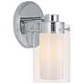 3_Manhattan 1-Light Polished Chrome Wall Sconce
