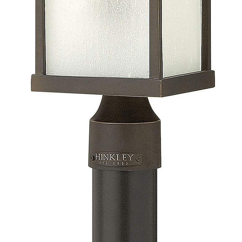Image 4 Manhattan 21 1/2" High Oil-Rubbed Bronze Outdoor Post Light more views